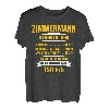 Zimmermann Holz Säge Geschenk Stundenlohn T-Shirt