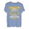 Zimmermann Holz Säge Geschenk Stundenlohn T-Shirt