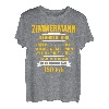 Zimmermann Holz Säge Geschenk Stundenlohn T-Shirt
