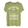 Holzspäne sind Männer glitzer T-Shirt