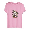 Niedlicher Happy Kawaii Panda im chinesischen Bambuswald T-Shirt