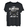 Ein Schreiner Hört Nicht Auf Wenn Er Müde Ist Tischler Holz T-Shirt