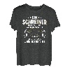 Ein Schreiner Hört Nicht Auf Wenn Er Müde Ist Tischler Holz T-Shirt