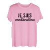 Je suis Moderation Je Bois Immer Mit Moderation Humor T-Shirt