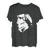 Wolf und Mond Silhouette Wölfe Spruch T-Shirt