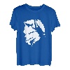 Wolf und Mond Silhouette Wölfe Spruch T-Shirt