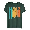 Holz Retro Vintage - Holzfäller Forst Wald Lustiges Holz T-Shirt