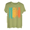 Holz Retro Vintage - Holzfäller Forst Wald Lustiges Holz T-Shirt