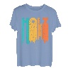 Holz Retro Vintage - Holzfäller Forst Wald Lustiges Holz T-Shirt