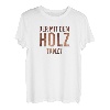 Der Mit dem Holz tanzt Tischler Outfit Herren Arbeit T-Shirt