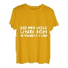 Mit Holz die Welt verändern T-Shirt