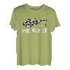 Mr Fix It Fun Schreiner, Handwerker, Holzbearbeitung, Drehen T-Shirt