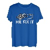 Mr Fix It Fun Schreiner, Handwerker, Holzbearbeitung, Drehen T-Shirt