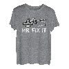 Mr Fix It Fun Schreiner, Handwerker, Holzbearbeitung, Drehen T-Shirt