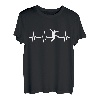 Bosseln EKG Ostfriesen Geschenk Männer Bosselkugel Mann Fun T-Shirt