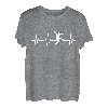 Bosseln EKG Ostfriesen Geschenk Männer Bosselkugel Mann Fun T-Shirt