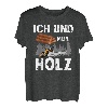 Ich Und Mein Holz Holzfäller Baumfäller Waldarbeiter Baum T-Shirt