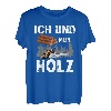 Ich Und Mein Holz Holzfäller Baumfäller Waldarbeiter Baum T-Shirt