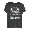 Meister der Fälltechnik Herrscher über Kettensäge - Förster T-Shirt