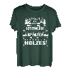 Meister der Fälltechnik Herrscher über Kettensäge - Förster T-Shirt