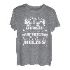 Meister der Fälltechnik Herrscher über Kettensäge - Förster T-Shirt