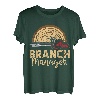 Branch Manager Lustiger Holzfäller-Kettensägen-Baumkünger T-Shirt
