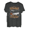 Herren Unterschätze niemals einen alten Mann Kettensäge Holzfäller T-Shirt