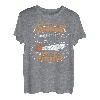 Herren Unterschätze niemals einen alten Mann Kettensäge Holzfäller T-Shirt