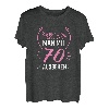 Damen 70 Geburtstag Frauen Frau Deko Lustig 70er 1951 Geburtstag T-Shirt