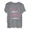 Damen 70 Geburtstag Frauen Frau Deko Lustig 70er 1951 Geburtstag T-Shirt