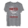Marimba I Don't Need Therapy Ich spiele Vibraphonmusiker T-Shirt
