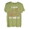Ich bin aus Holz Holz arbeitet - Handwerker Säge T-Shirt