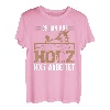 Ich bin aus Holz Holz arbeitet - Handwerker Säge T-Shirt
