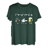 Tagesplan Kaffee Holz Machen Bier Spruch Tagesablauf Säge T-Shirt
