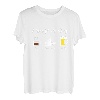 Tagesplan Kaffee Holz Machen Bier Spruch Tagesablauf Säge T-Shirt
