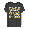 Reichet mir die Kettensäge der König will Holz machen Spruch T-Shirt