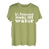 Es ist ausgeprägter Holz, kein Wasser T-Shirt