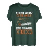 Bin ich dran? Forstwirt Holzfäller Waldarbeiter Holz machen T-Shirt
