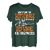 Herren Reicht mir die Kettensäge Ihr Narren Wald Baum Motorsäge T-Shirt