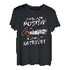 Herren Ich wurde positiv auf Holz getestet Forstwirt Holzfäller T-Shirt