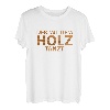 Der Mit Dem Holz Tanzt Tischler Schreiner Werker Heimwerker T-Shirt