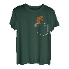 Cute Beavers Pocket Nutria Nager Holz Treehugger T-Shirts T-Shirt