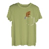 Cute Beavers Pocket Nutria Nager Holz Treehugger T-Shirts T-Shirt