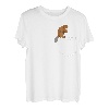 Cute Beavers Pocket Nutria Nager Holz Treehugger T-Shirts T-Shirt