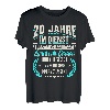 20 Jähriges Dienstjubiläum Firmenjubiläum Arbeitsjubiläum T-Shirt