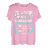 20 Jähriges Dienstjubiläum Firmenjubiläum Arbeitsjubiläum T-Shirt