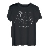 färt im Wald, lustiges Pferd mit Rädern im Wald, Bäume T-Shirt