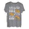 Alles Was Mich Interessiert Ist Mein Holz Freunde Bier T-Shirt