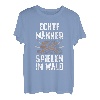 Echte Männer Forstwirt Holzfäller Waldarbeiter Holz machen T-Shirt