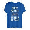 Echte Männer Forstwirt Holzfäller Waldarbeiter Holz machen T-Shirt
